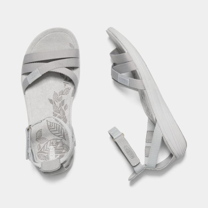 Keen Damaya Ankle Strap - Kadın Sandalet - Gri - Türkiye (967480RFL)